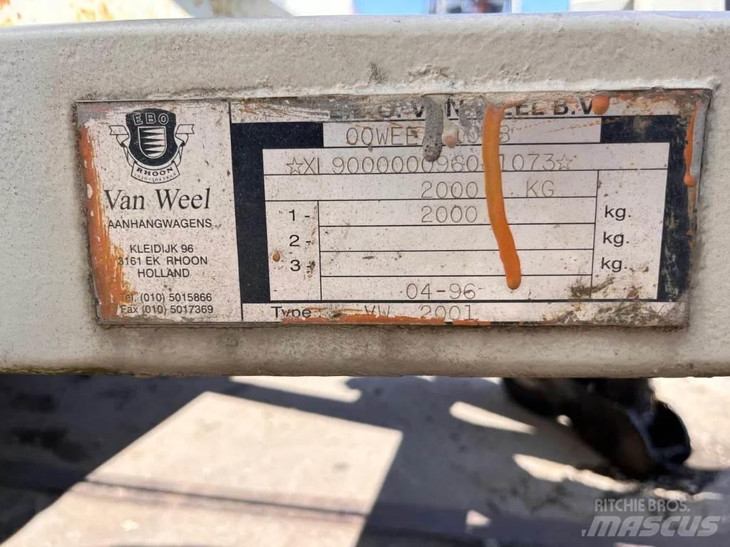Van Weel VW 2001 Ремаркета фургони