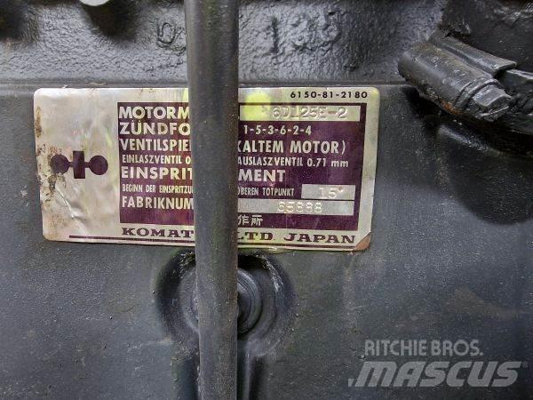 Komatsu 6D125E-2 Двигатели