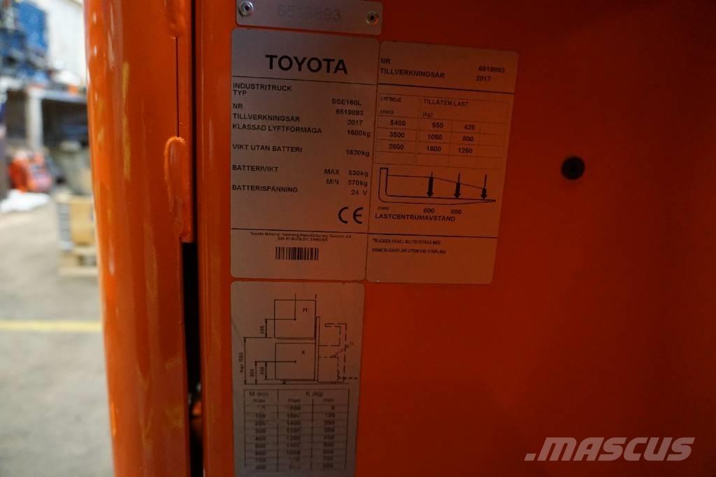 Toyota SSE160L Самоходни товарачи