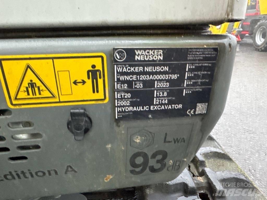 Wacker Neuson ET20 Верижен екскаватор