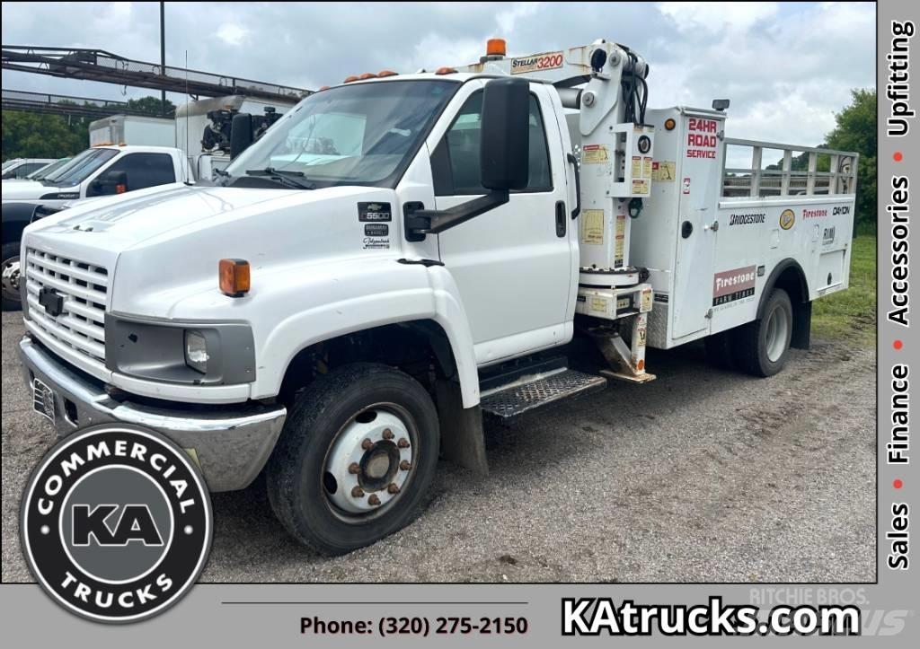 Chevrolet C5500 Верижни кранове

