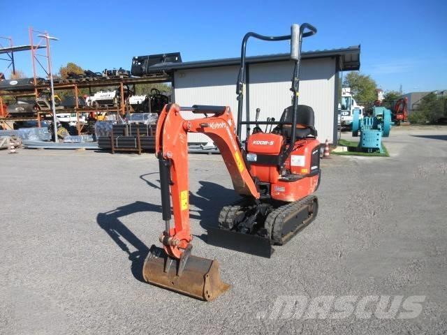 Kubota K 008-5 Мини екскаватори < 7 т