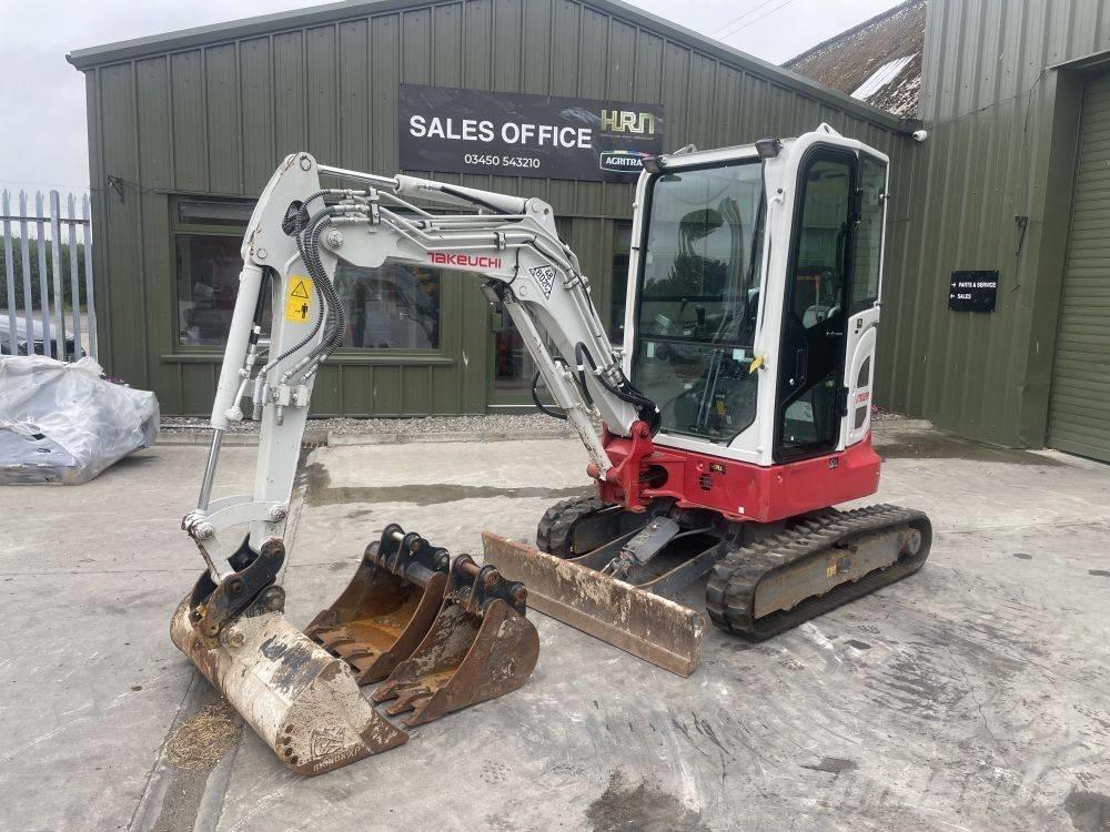 Takeuchi TB 325 R Мини екскаватори < 7 т