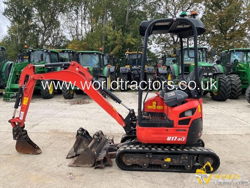 Kubota U 17-3 Мини екскаватори < 7 т