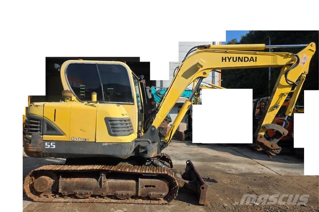 Hyundai Robex 55 Мини екскаватори < 7 т