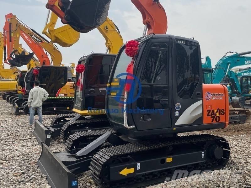 Hitachi ZX70 Мини екскаватори < 7 т