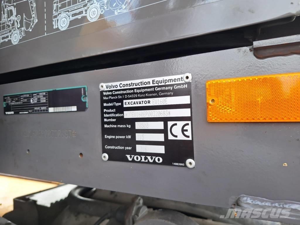 Volvo EW 160 E Колесни екскаватори