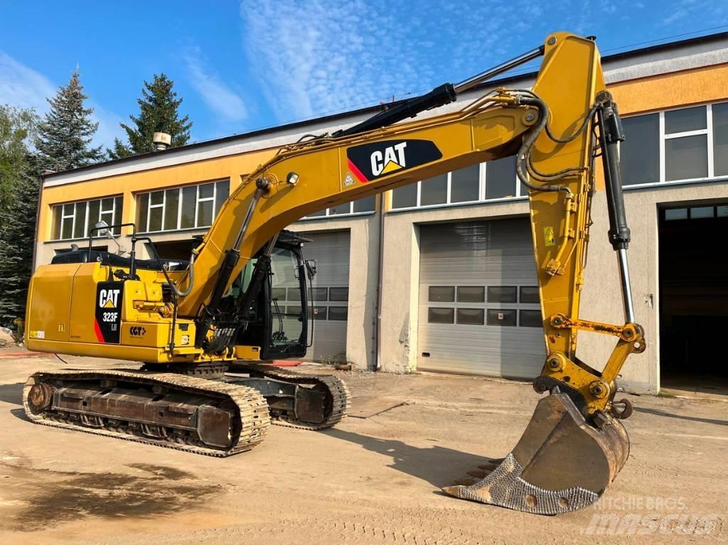 CAT 323 F LN Верижен екскаватор