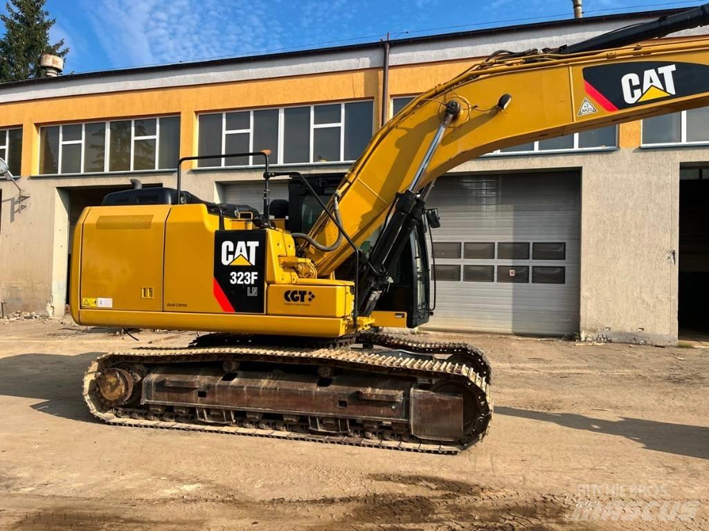 CAT 323 F LN Верижен екскаватор