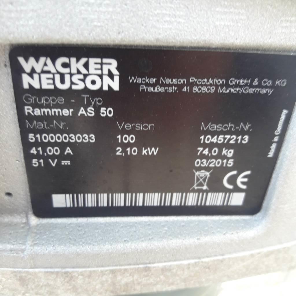 Wacker Neuson AS 50 Пробки