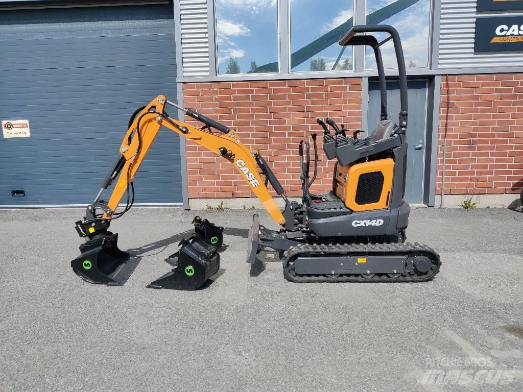 CASE CX 14 D Мини екскаватори < 7 т