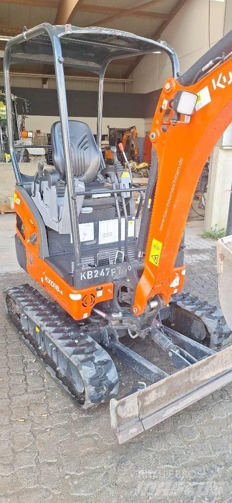 Kubota KX 018-4 Мини екскаватори < 7 т