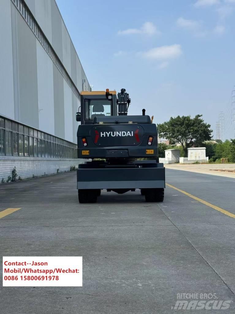 Hyundai HW80 Колесни екскаватори