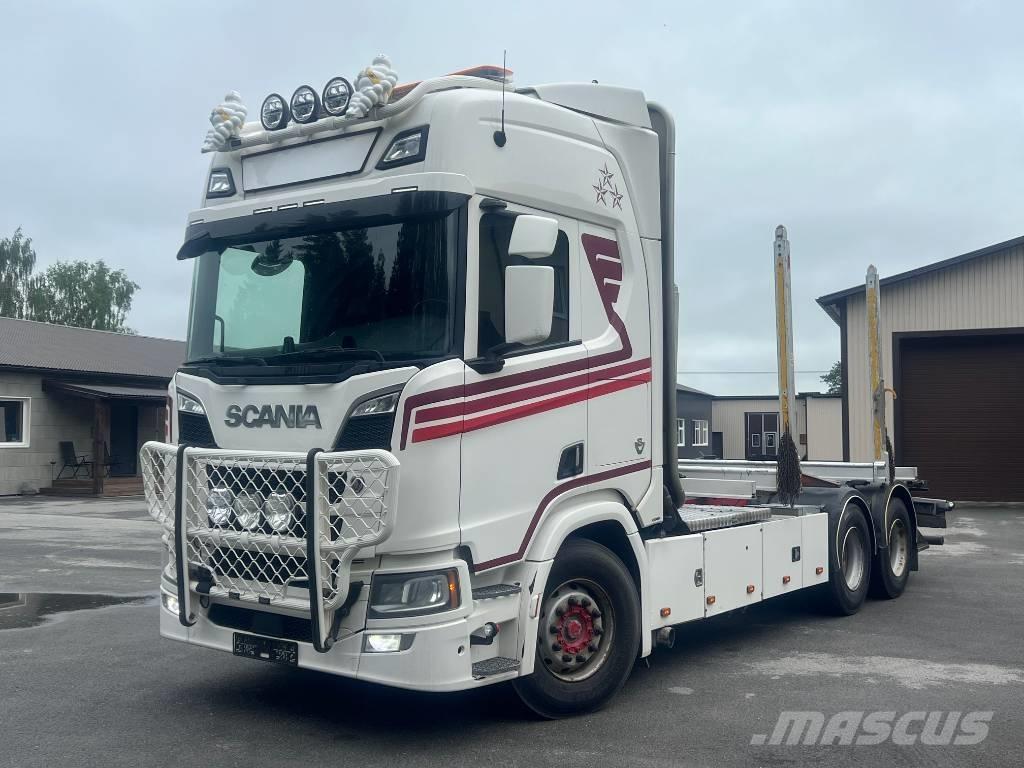 Scania R 730 B6X4NB За превоз на дървени трупи