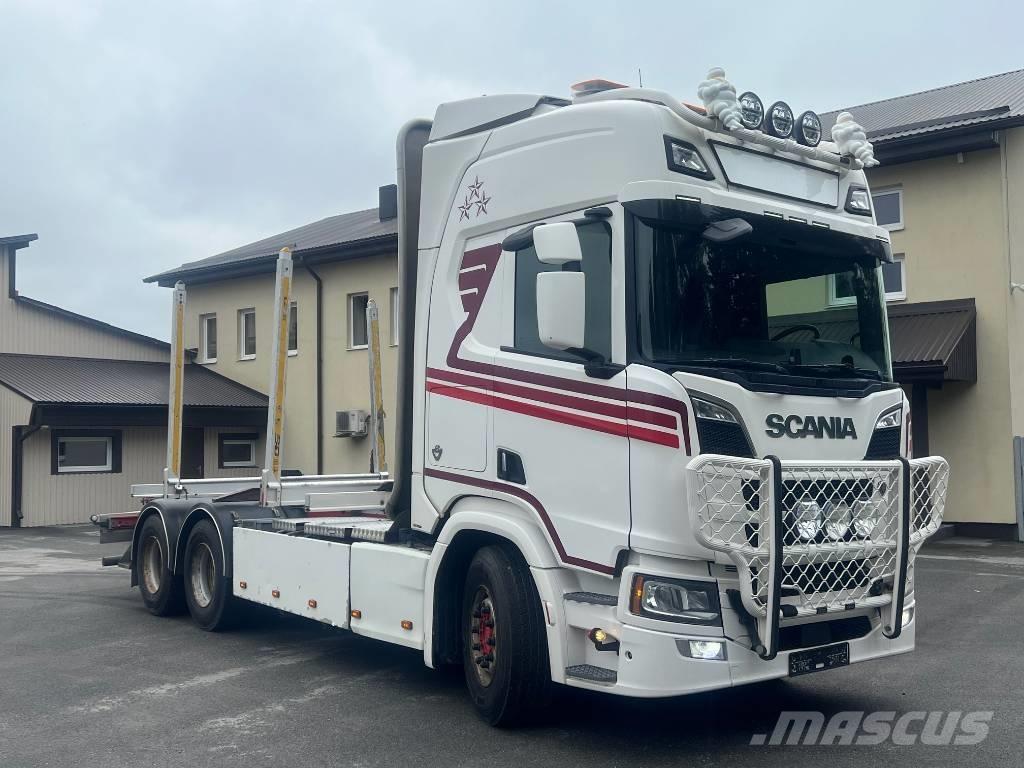 Scania R 730 B6X4NB За превоз на дървени трупи