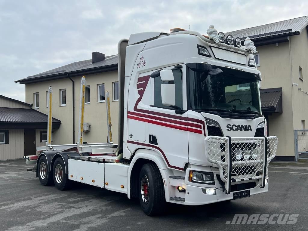 Scania R 730 B6X4NB За превоз на дървени трупи