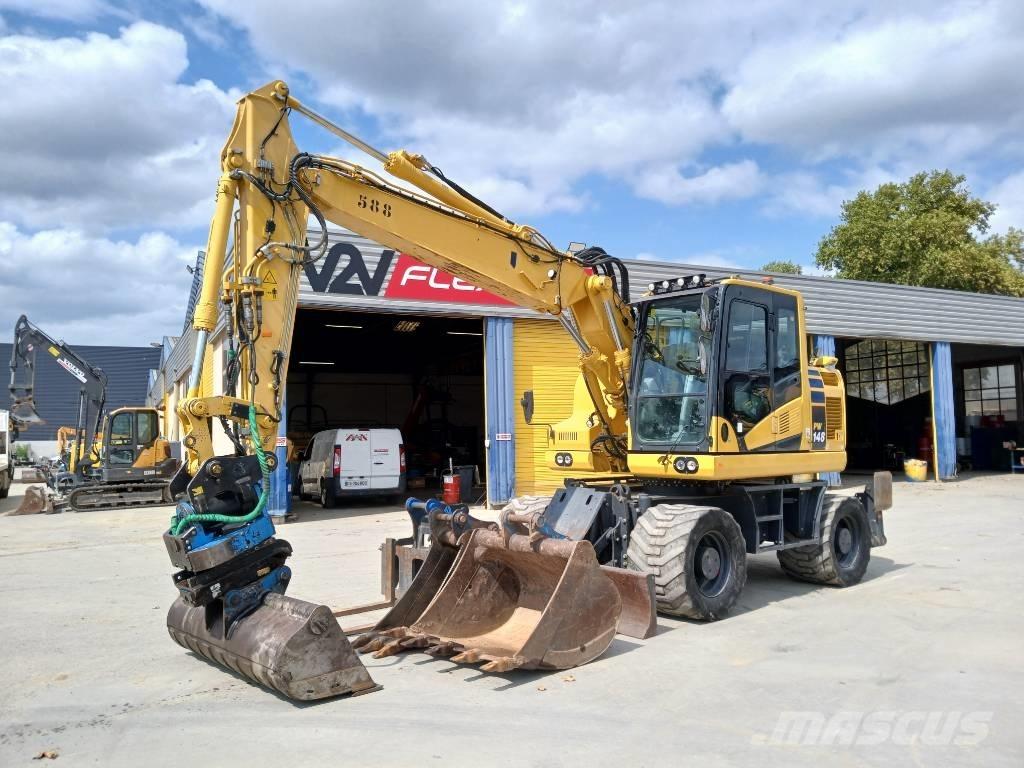 Komatsu PW 148-11 Колесни екскаватори
