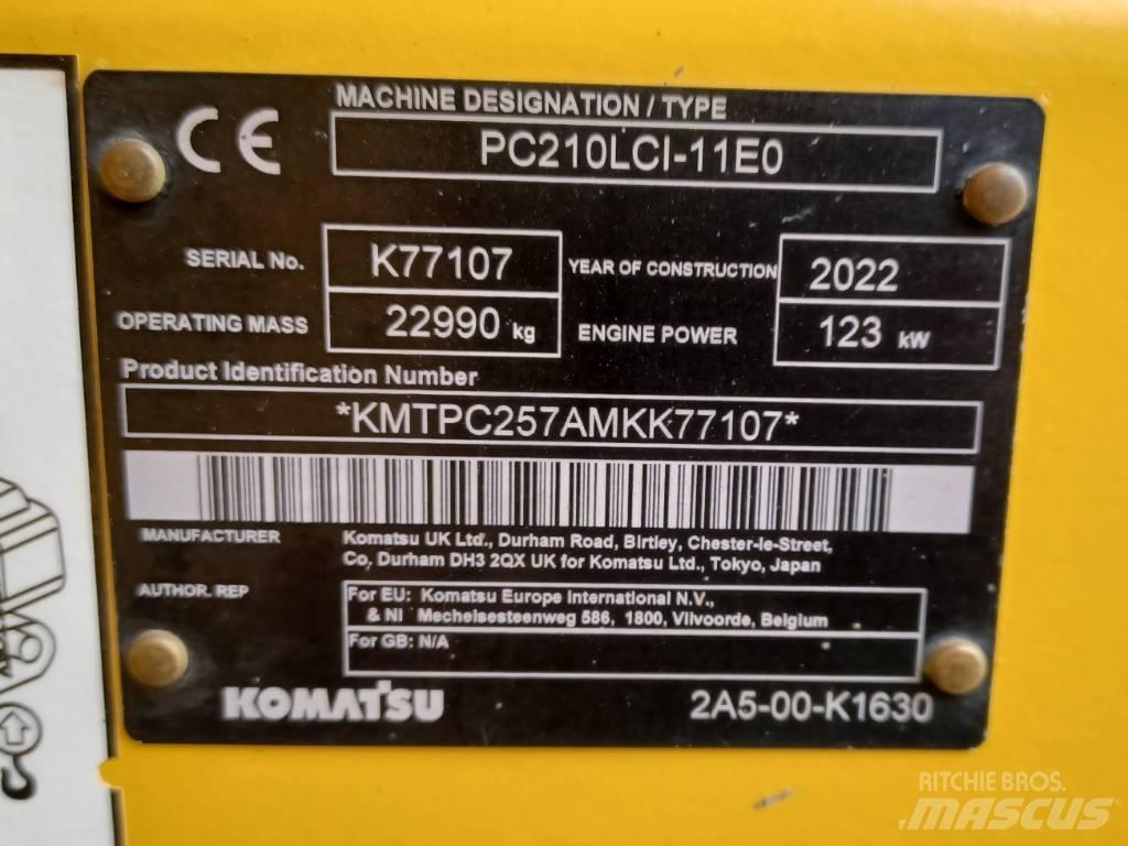 Komatsu PC210LCi-11 Верижен екскаватор