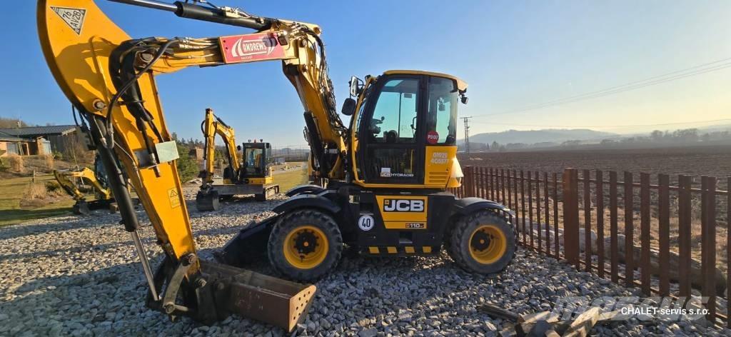JCB 110 W Hydradig Колесни екскаватори