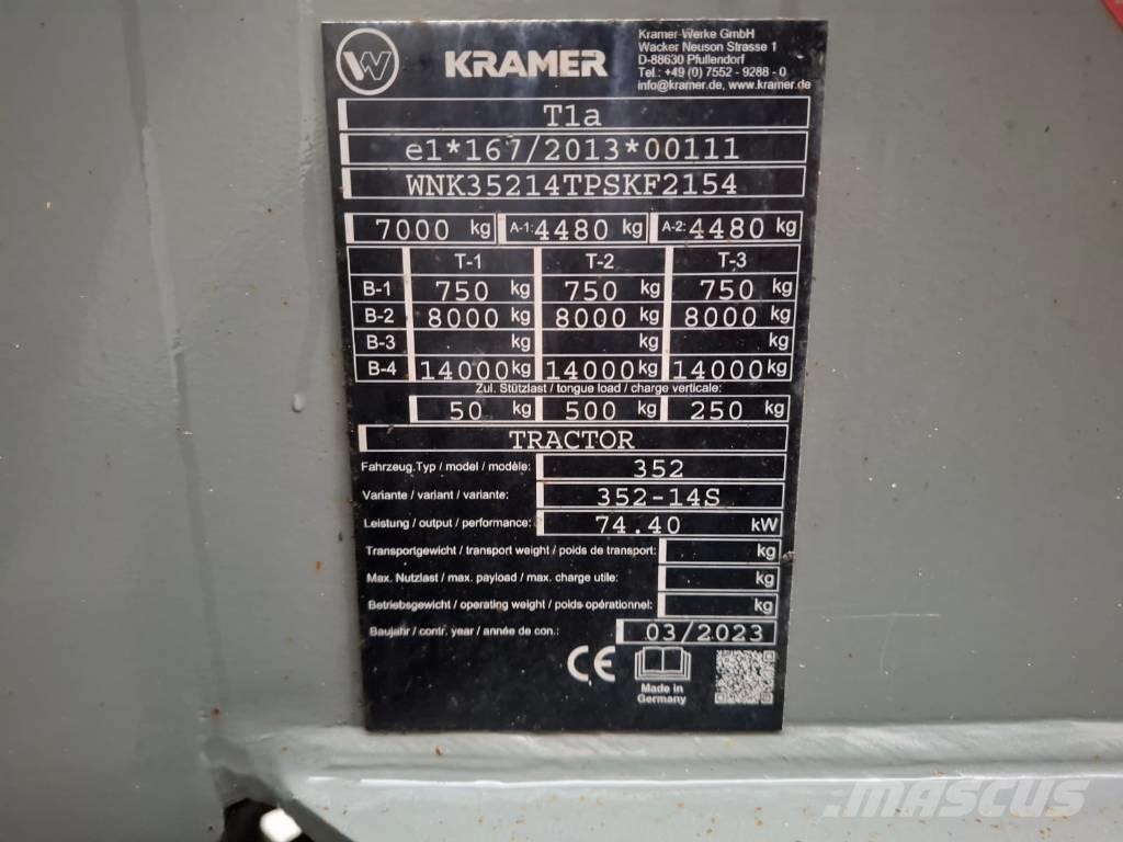 Kramer 8115 Колесни товарачи