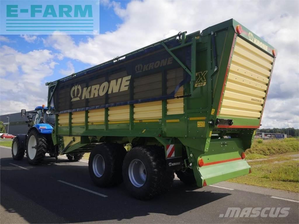 Krone tx 460 Ремаркета за зърно / силаж
