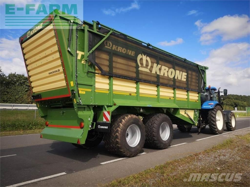 Krone tx 460 Ремаркета за зърно / силаж
