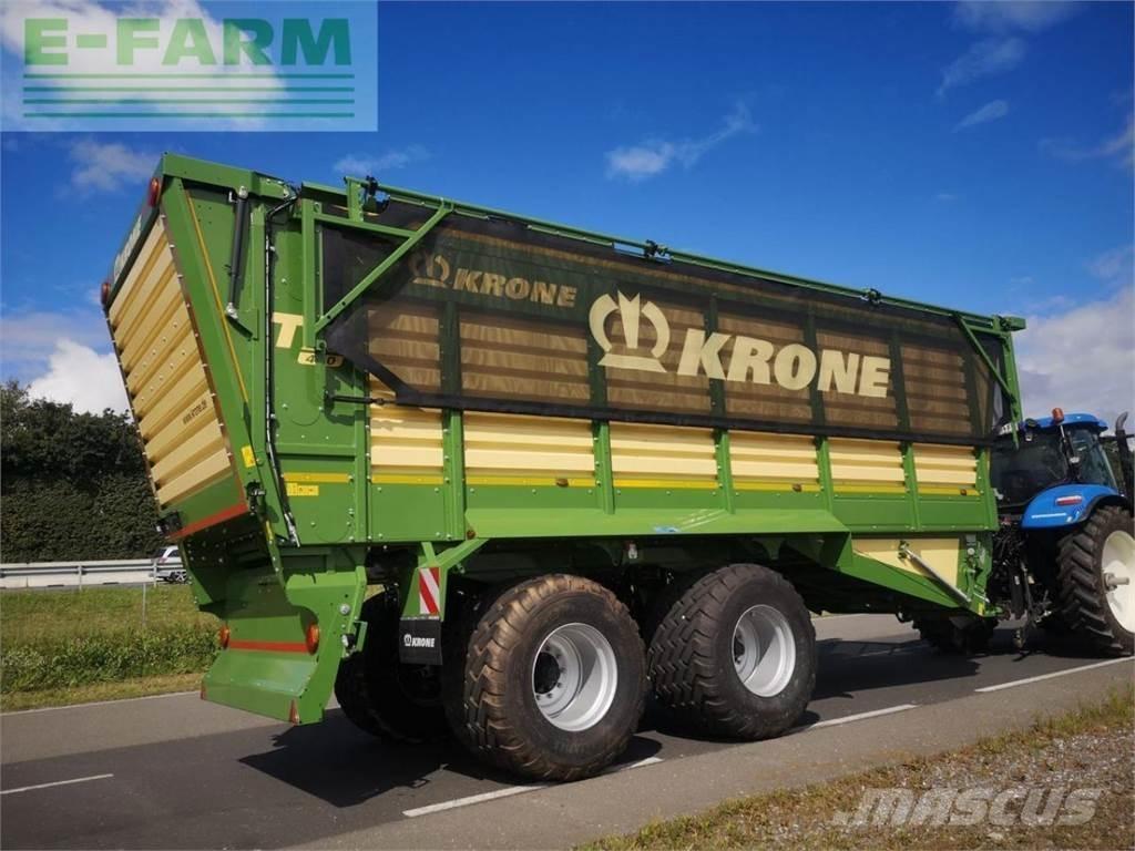 Krone tx 460 Ремаркета за зърно / силаж
