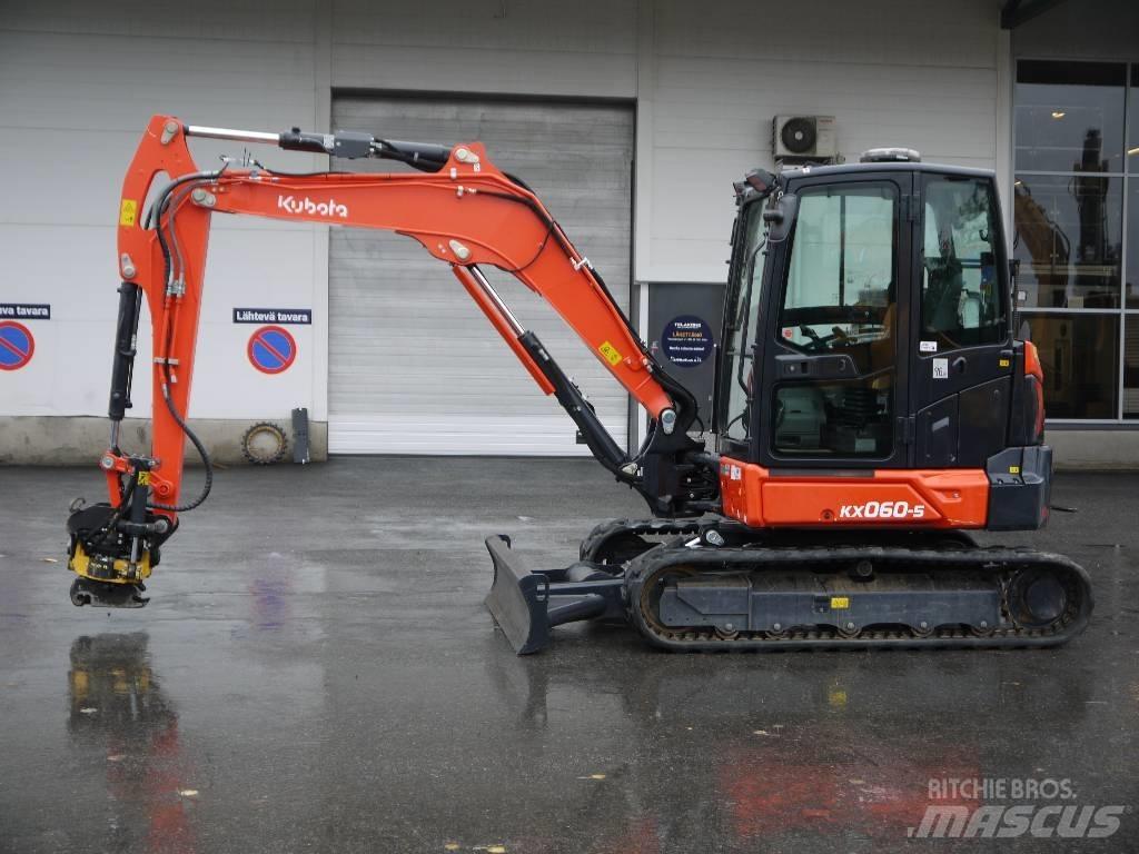Kubota KX 060-5 Мини екскаватори < 7 т