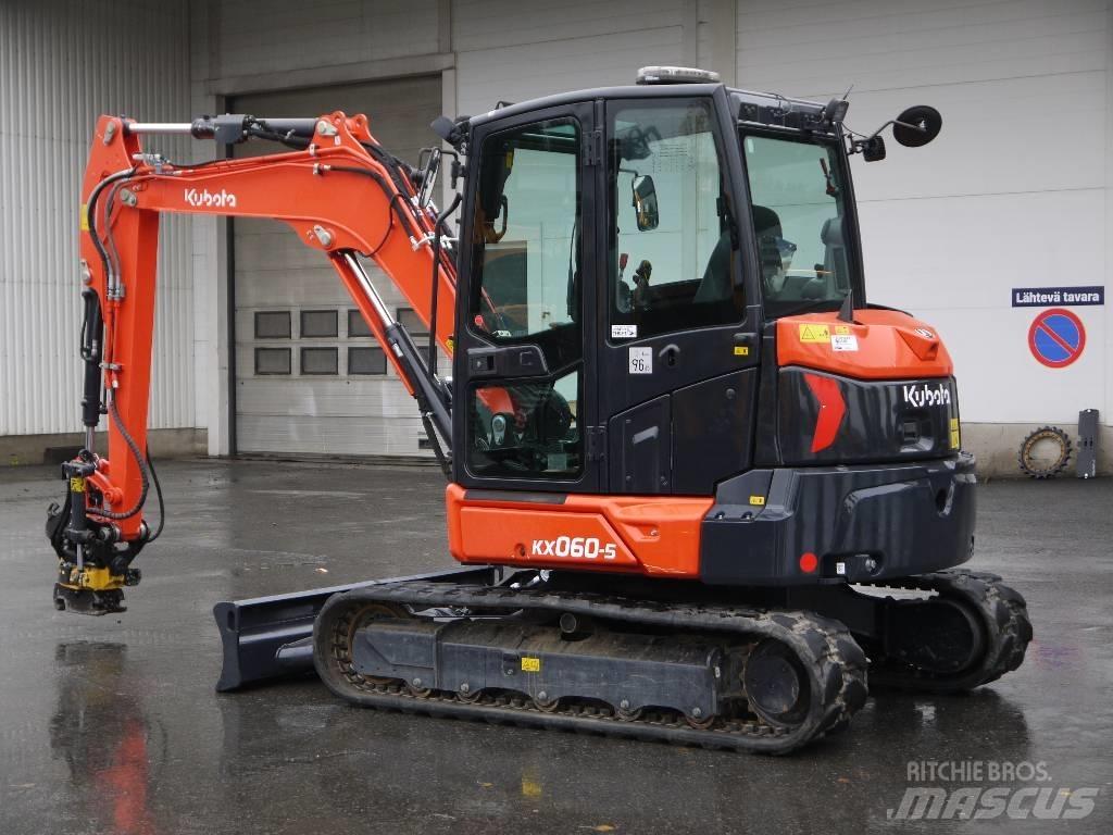 Kubota KX 060-5 Мини екскаватори < 7 т