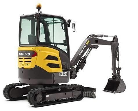 Volvo ECR 25 D Мини екскаватори < 7 т