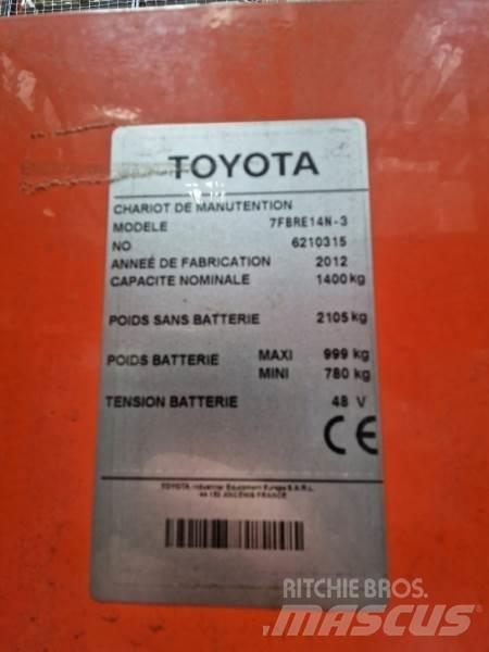 Toyota 7FBRE14N Самоходни товарачи