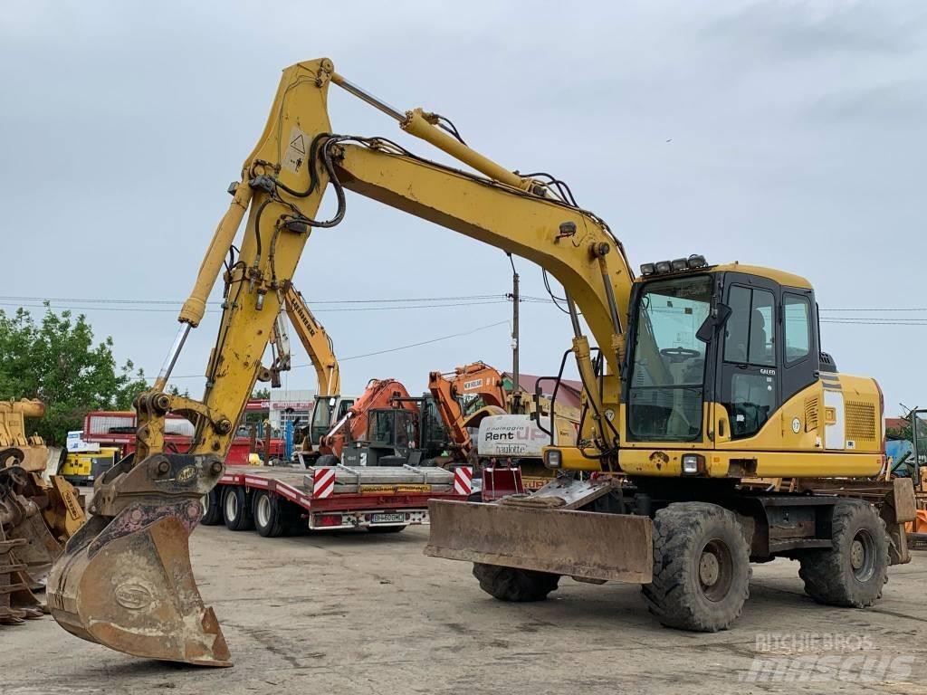 Komatsu PW 140-7 Колесни екскаватори