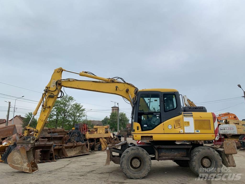 Komatsu PW 140-7 Колесни екскаватори