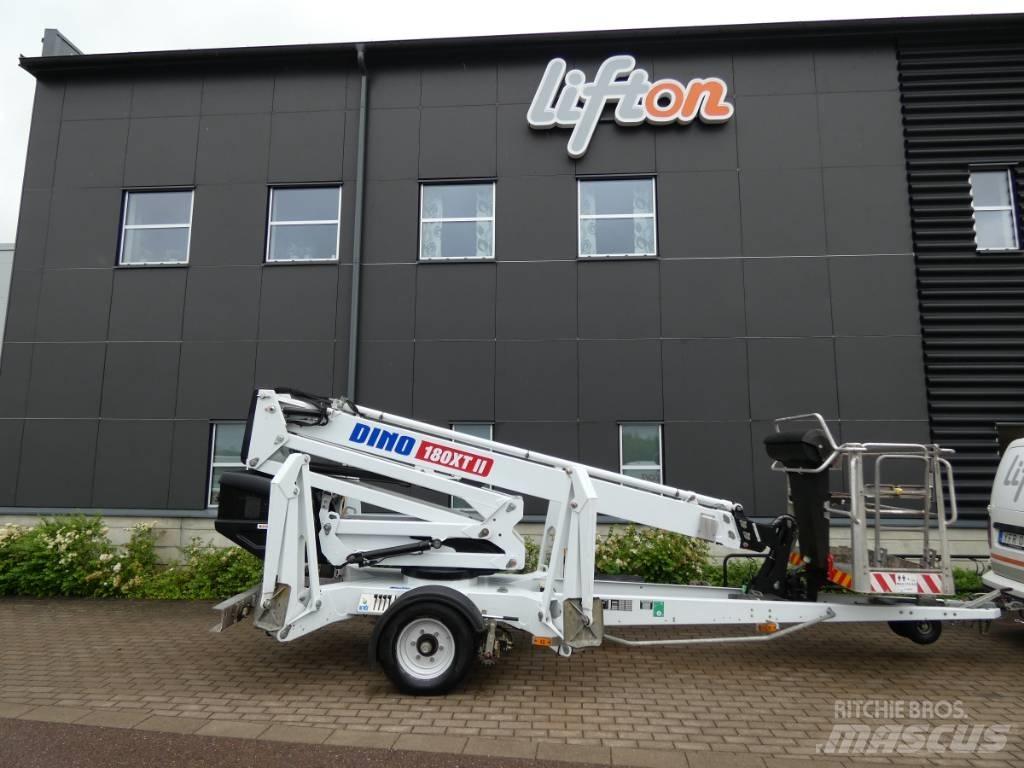Dino 180 XT  Skylift Моторизирани платформи с ремарке