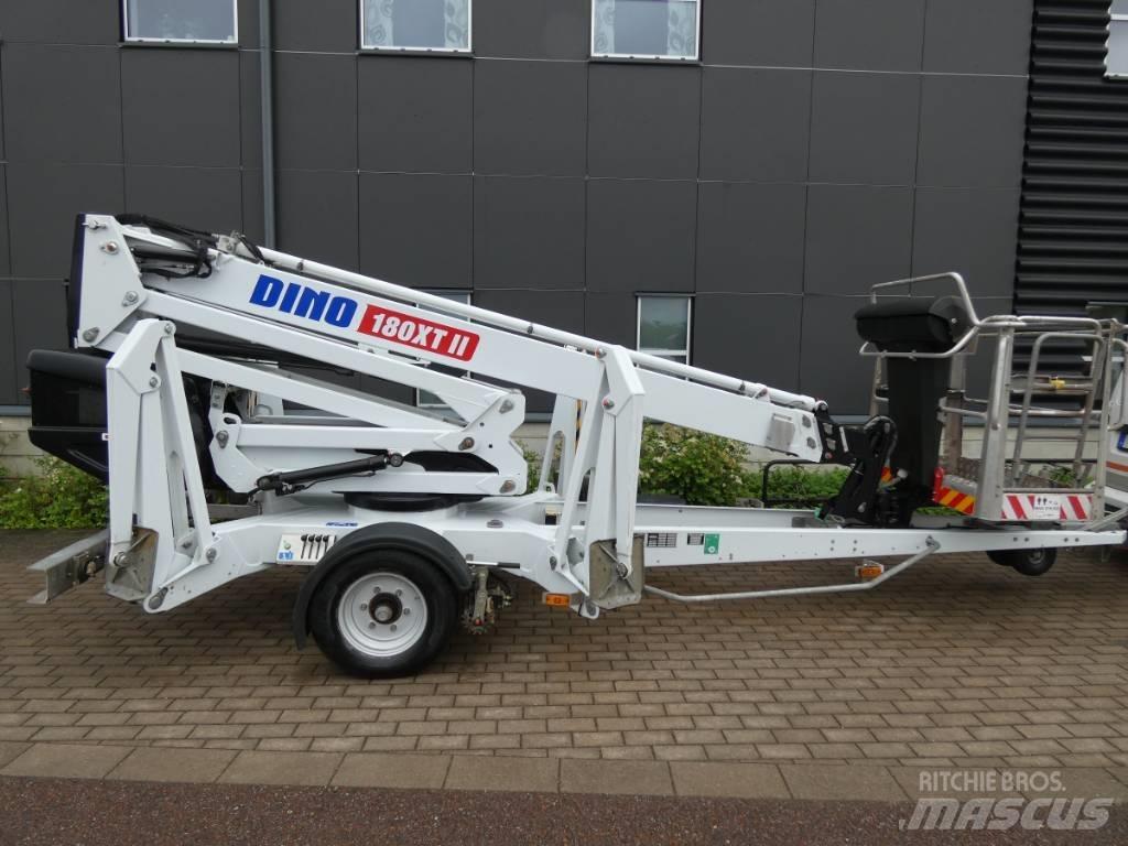 Dino 180 XT  Skylift Моторизирани платформи с ремарке