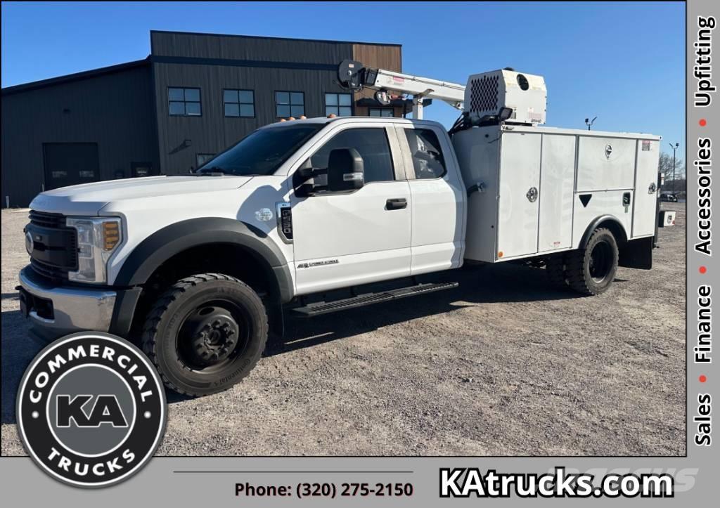Ford F 550 XL SD Верижни кранове
