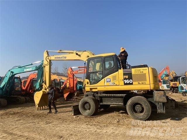 Komatsu PW160 Верижен екскаватор