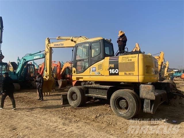 Komatsu PW160 Верижен екскаватор