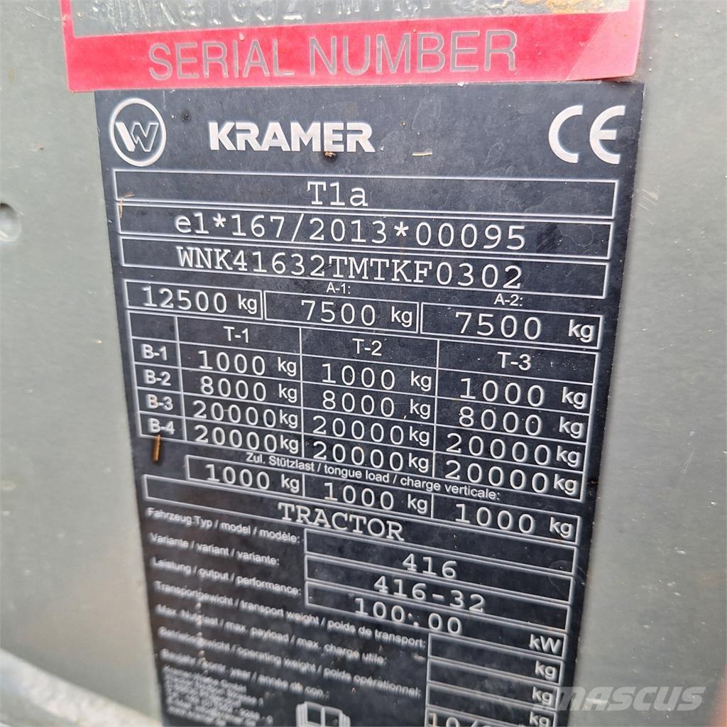 Kramer KT457 Телескопични товарачи за селското стопанство