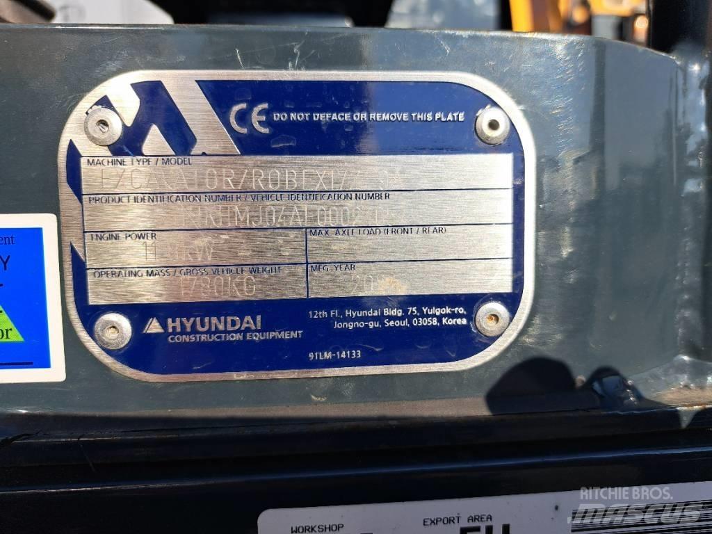 Hyundai R17Z-9AK Мини екскаватори < 7 т