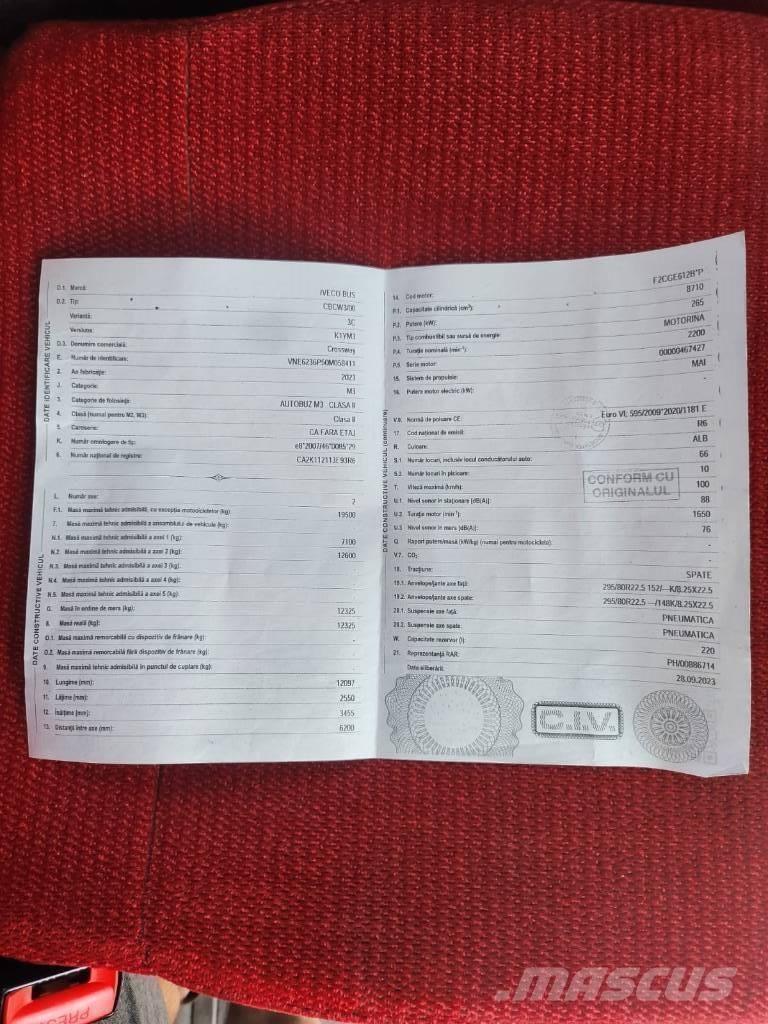 Iveco Crossway Междуградски автобуси