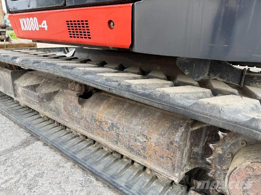 Kubota KX 080-4 Средни екскаватори 7т - 12т