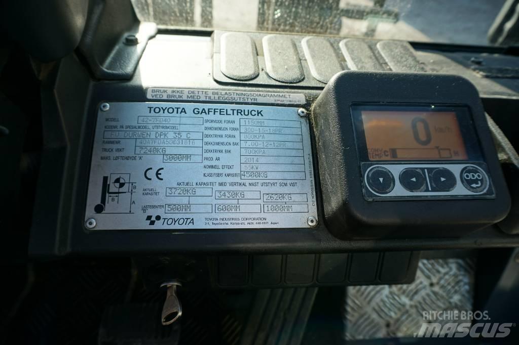 Toyota 42-7FD40 Дизелови камиони