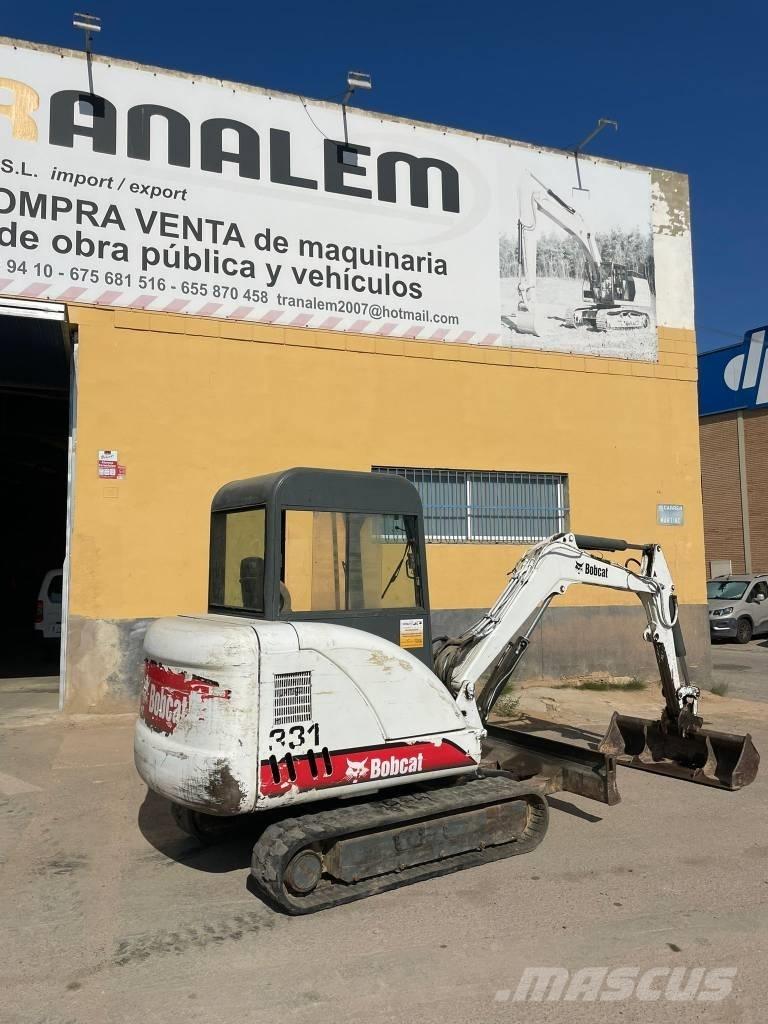 Bobcat 331 Мини екскаватори < 7 т
