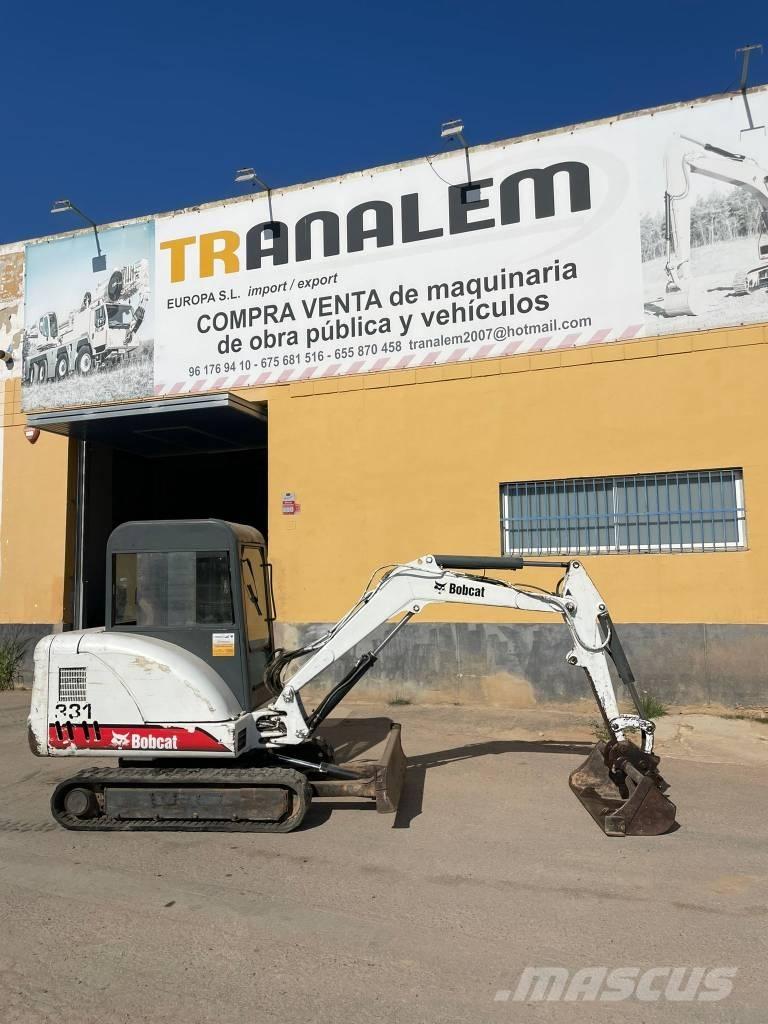 Bobcat 331 Мини екскаватори < 7 т