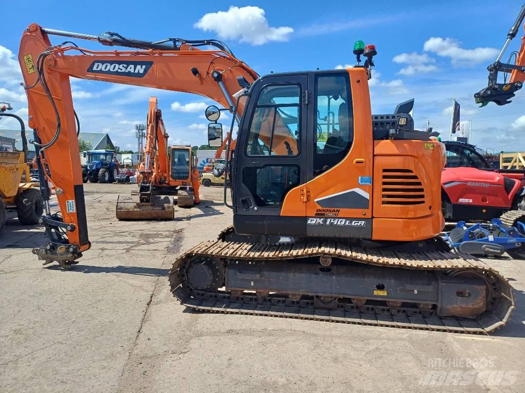 Doosan DX140LC-7K Верижен екскаватор