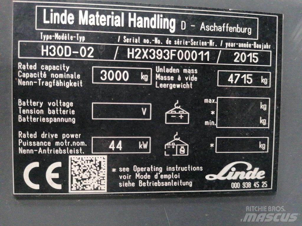 Linde H30D-02 Дизелови камиони