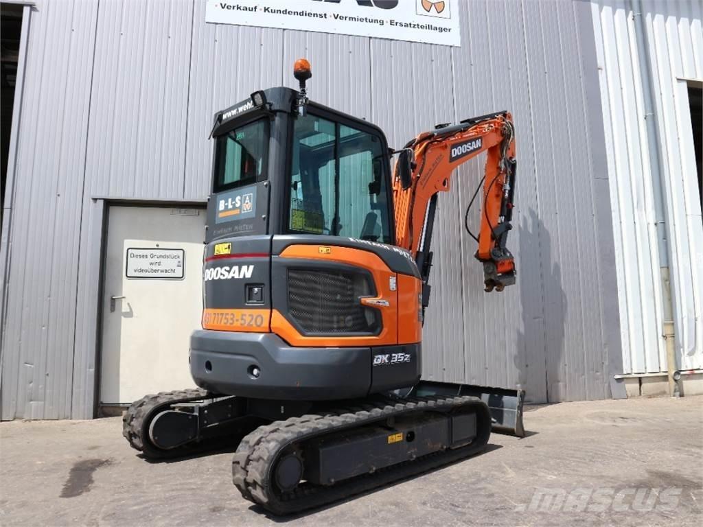Doosan DX35Z-7 Мини екскаватори < 7 т