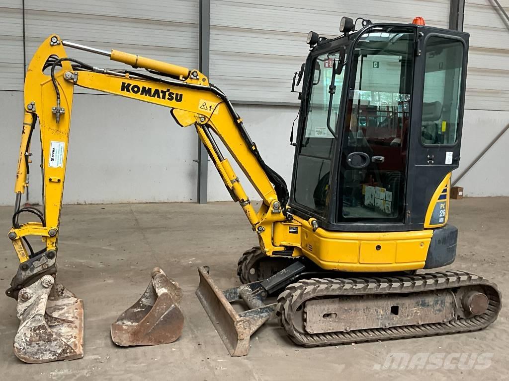Komatsu PC 26 MR-3 Мини екскаватори < 7 т