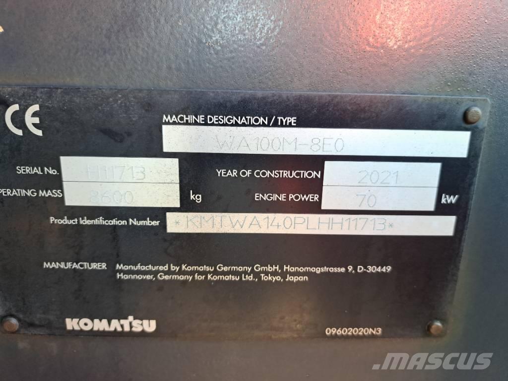 Komatsu WA 100 M-8 Колесни товарачи